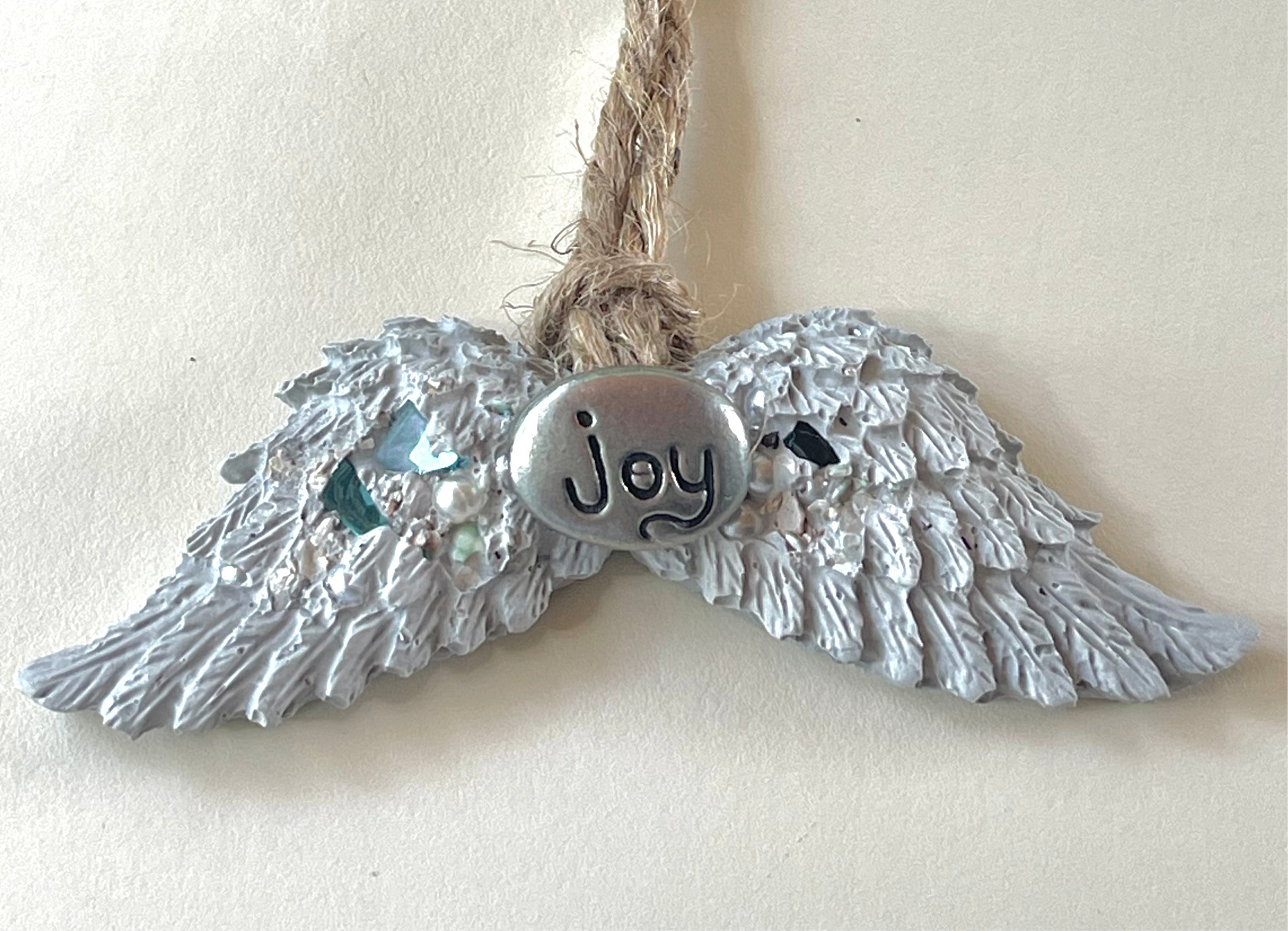 Angel Wings Ornament - Joy