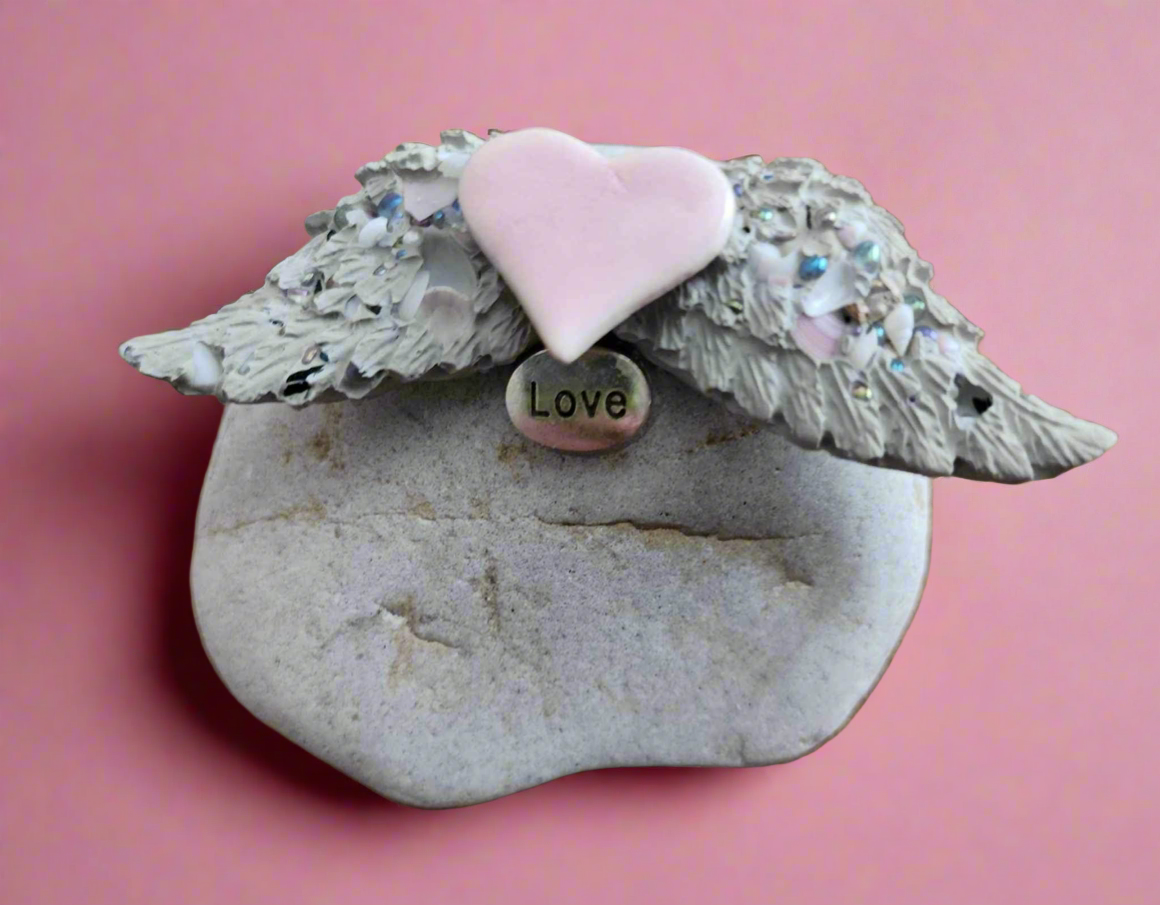Concrete Angel Wings Rock