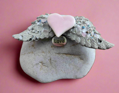 Concrete Angel Wings Rock