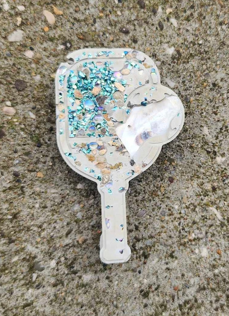 Cement Pickleball Magnet