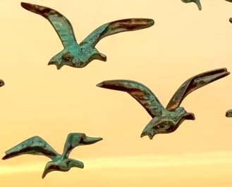 Flying Seagulls Set of 3