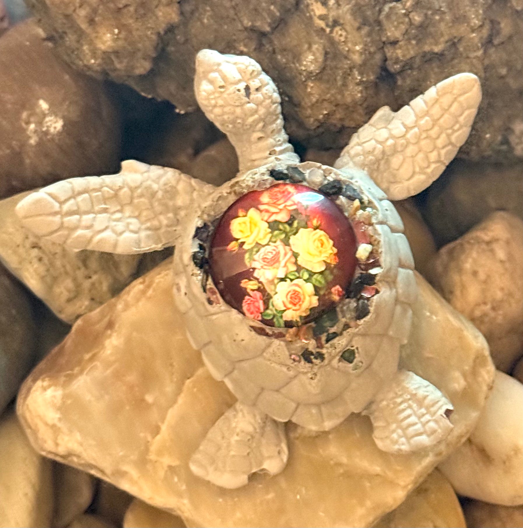 Cement 3D Sea Turtle