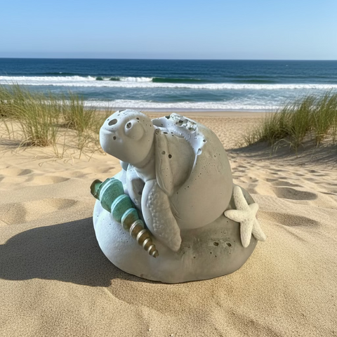 Cement Turtle Hatching