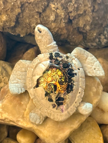 Cement Sea Turtle 3”