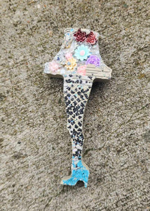 Cement Leg Lamp Magnet