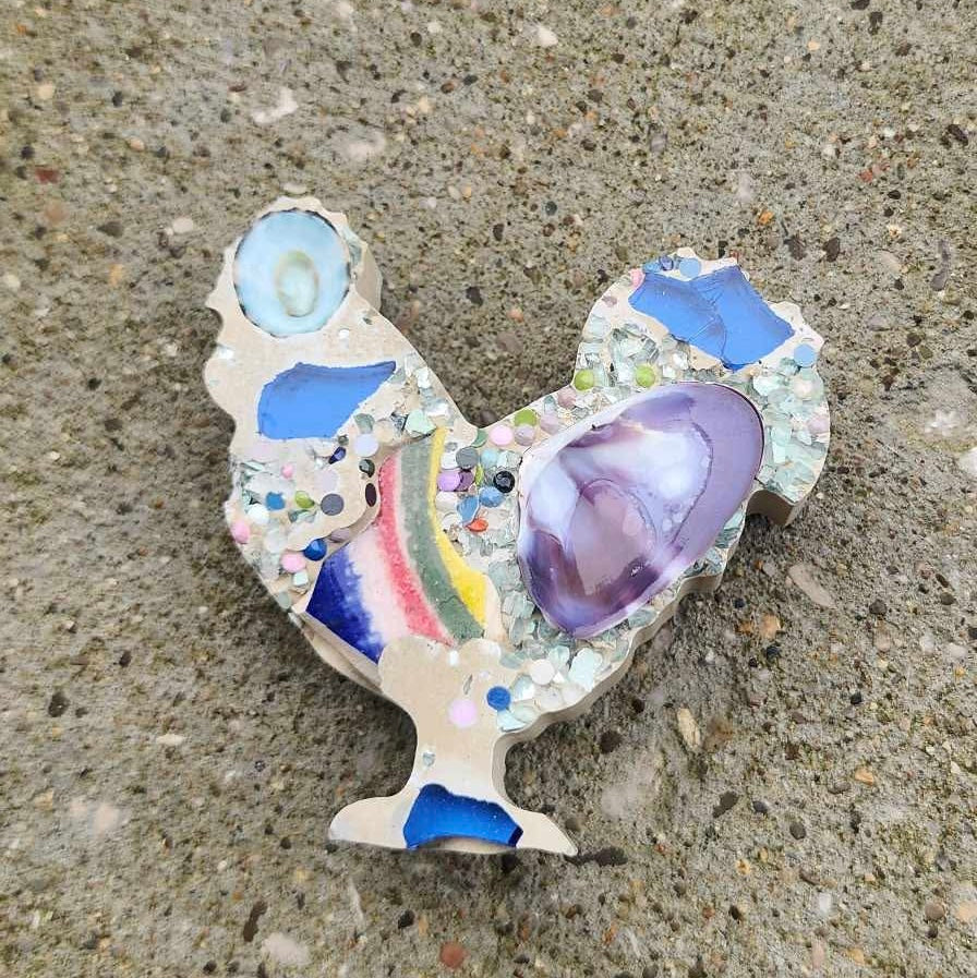 Southern Kitchen Chicken Magnet