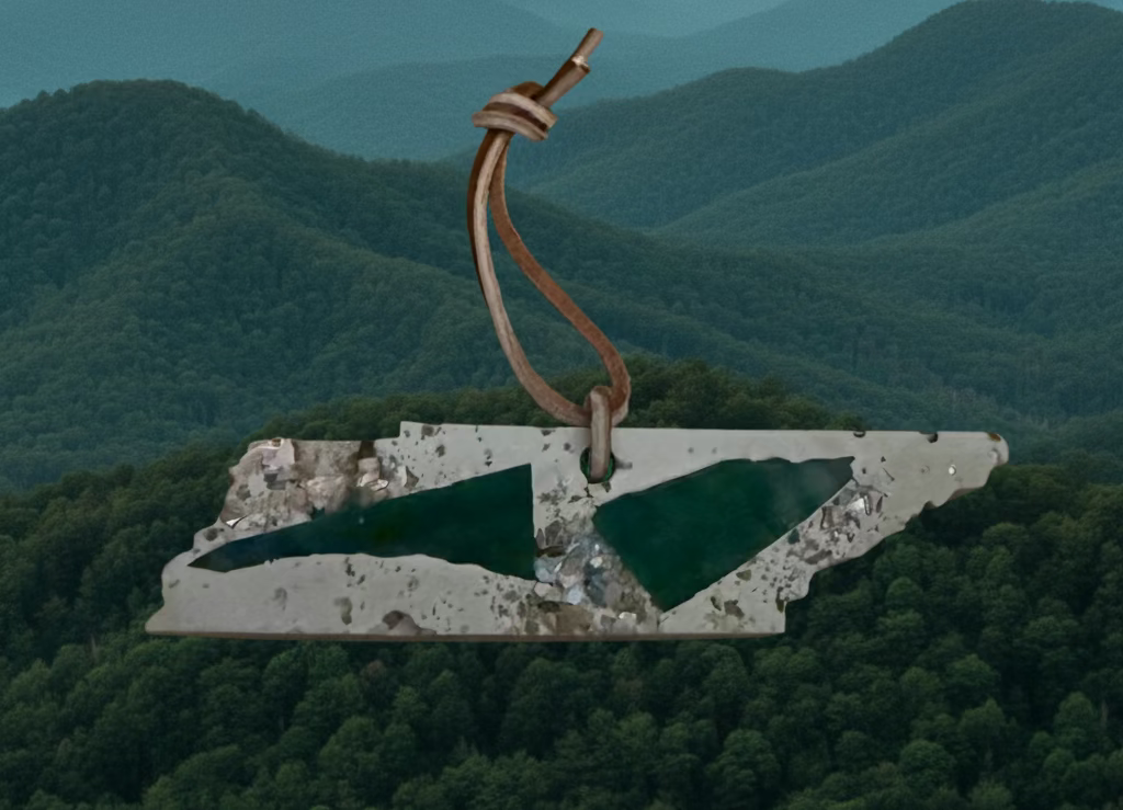 Tennessee Concrete Ornament