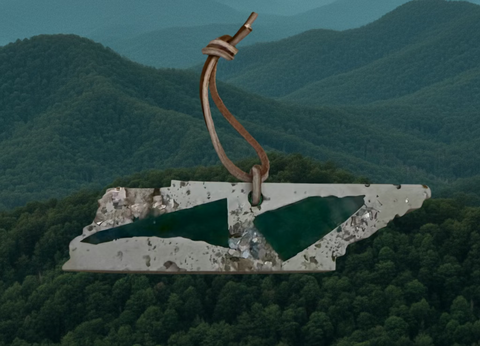 Tennessee Concrete Ornament