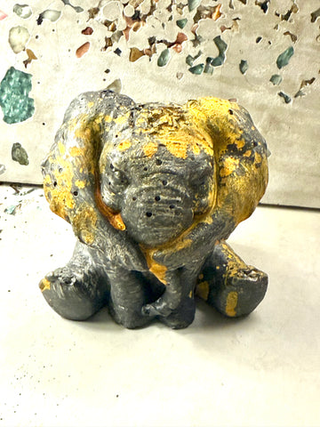 Cement Iron Patina Elephant