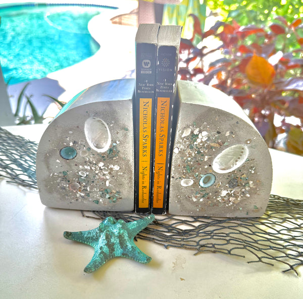 Cement Book Ends
