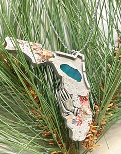 Florida Prayer Hands Ornament