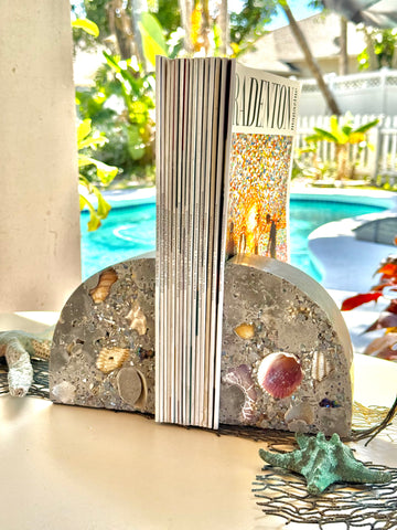 Cement Book Ends