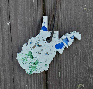 West Virginia Ornament
