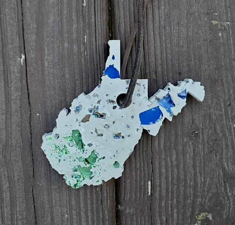 West Virginia Ornament