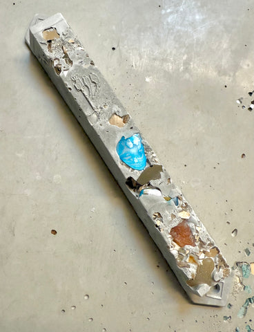 Cement Mezuzah