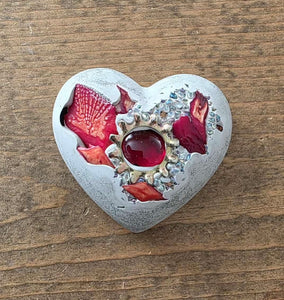 Cement Heart Stone