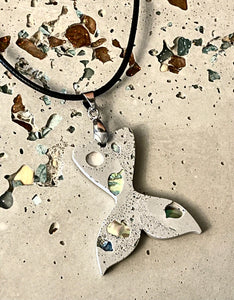 Cement Mer-Tail Necklace