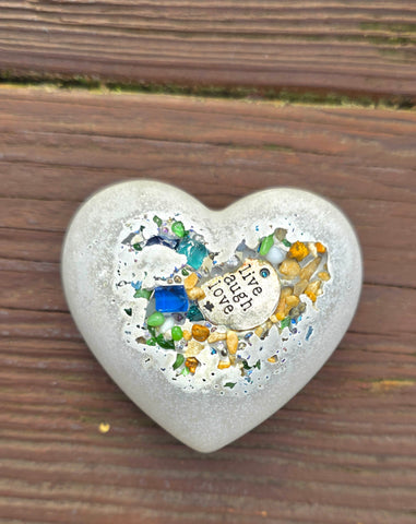 Cement Heart Stone