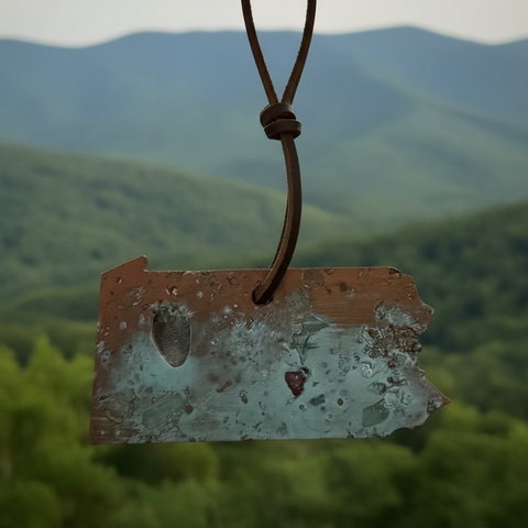 Pennsylvania Patina Concrete Ornament