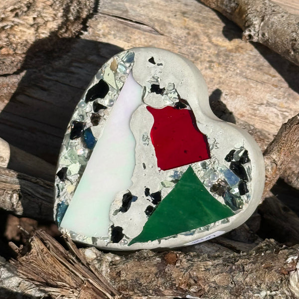 Cement Xmas Tree Delivery Heart