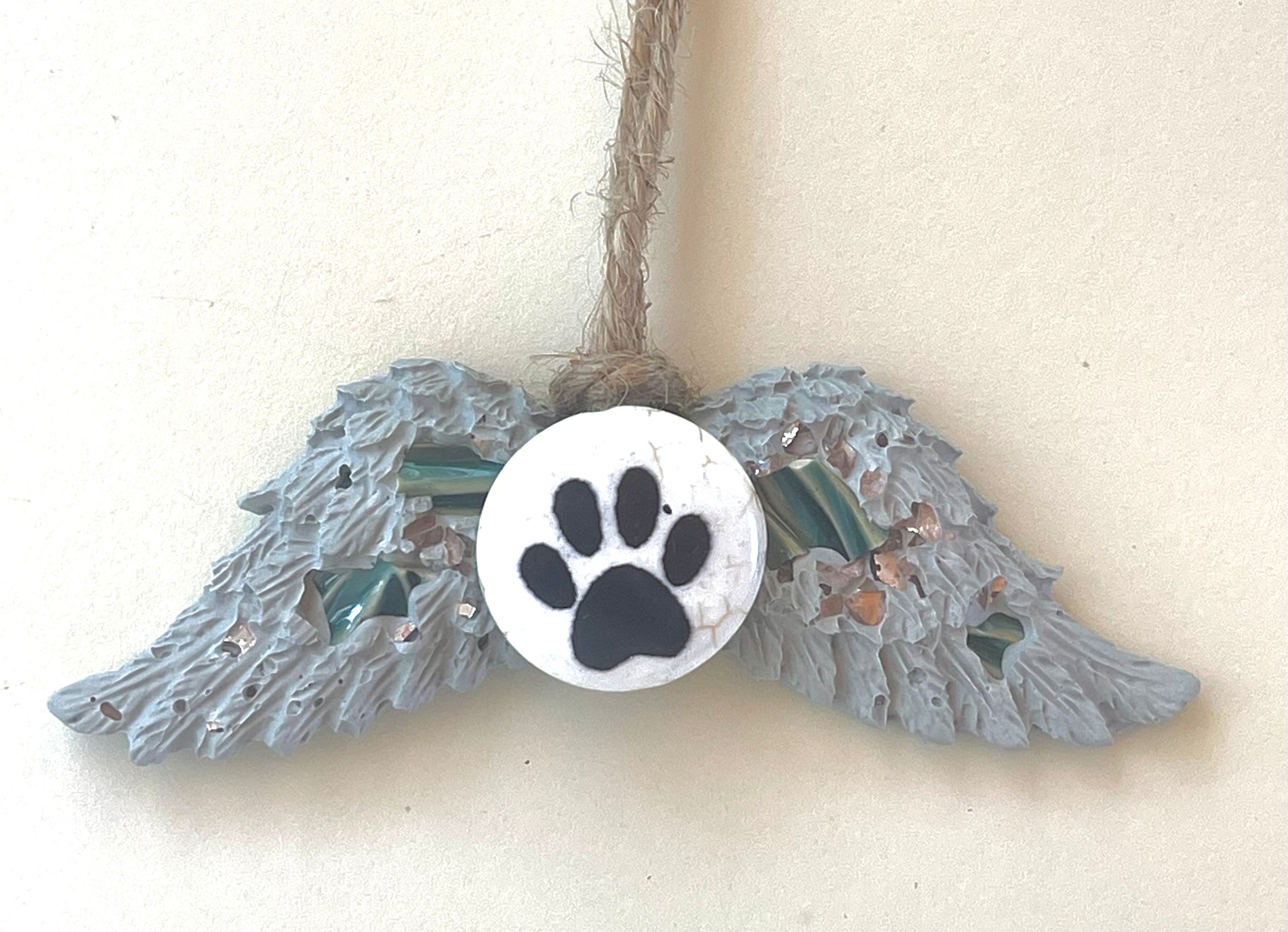 Paw Angel Wings Ornament