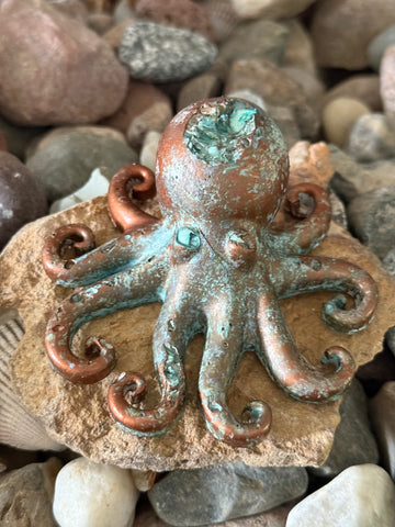 Patina Cement Octopus
