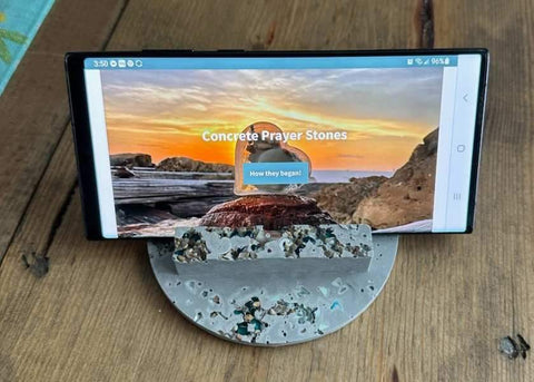 Cement Phone Stand