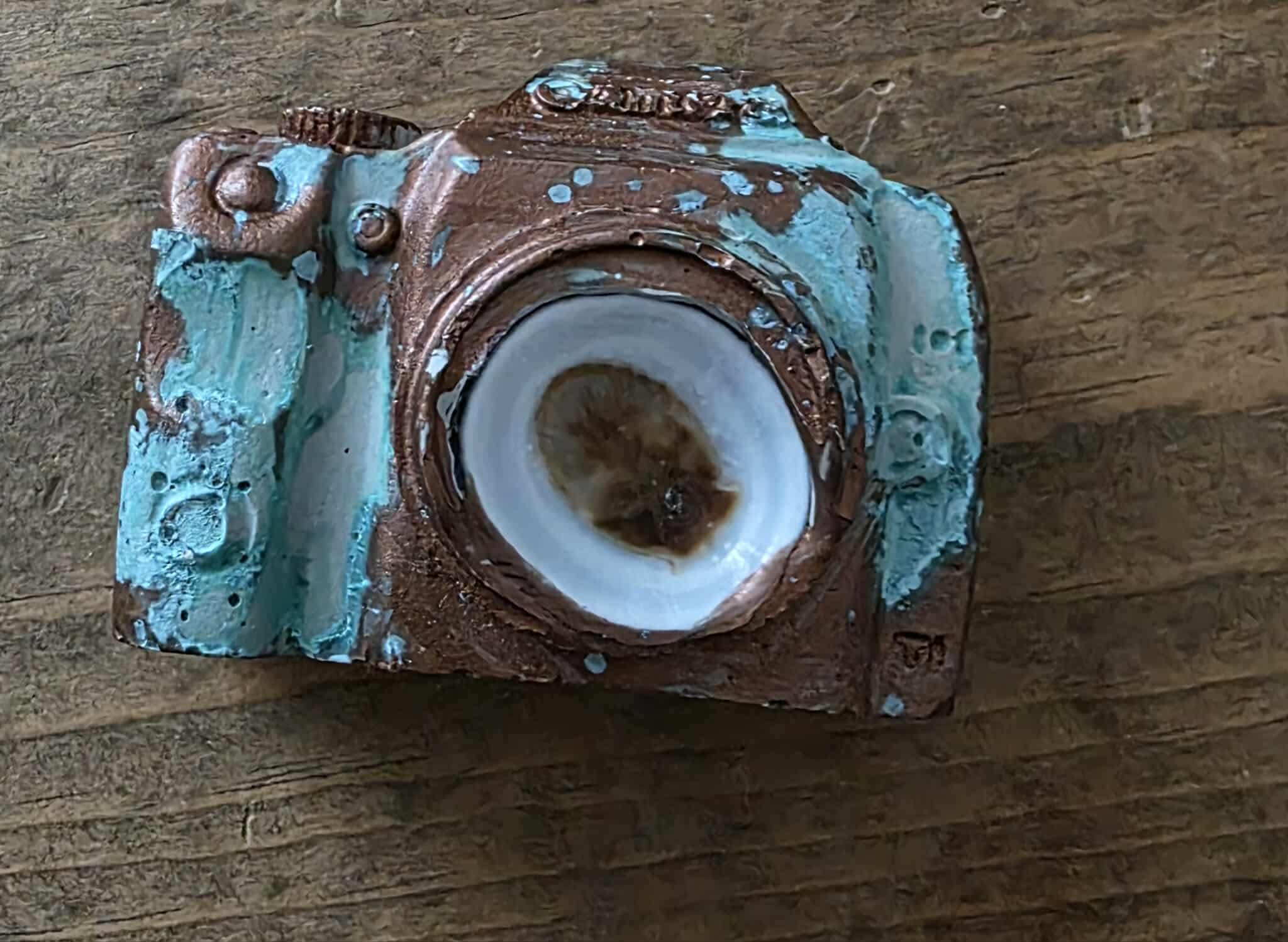 Cement Patina Camera