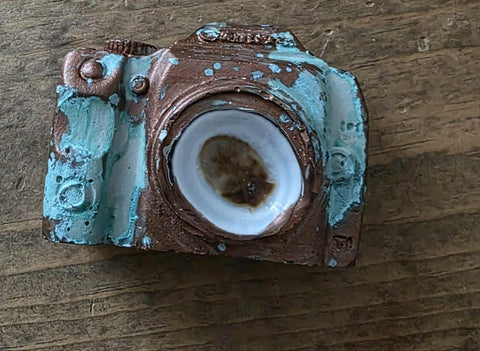 Cement Patina Camera