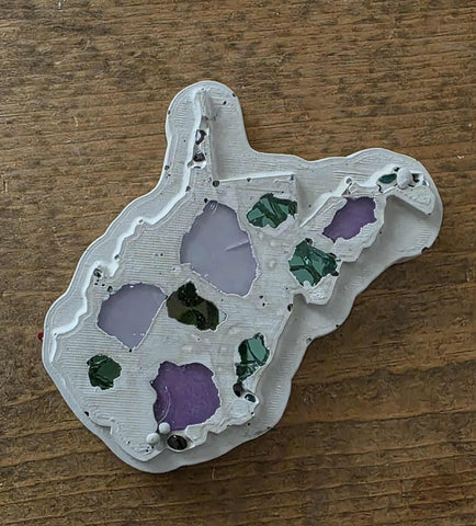 Concrete West Virginia Coaster/Paperweight