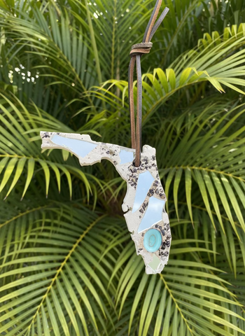 Cement Florida Ornament