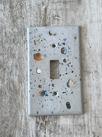 Cement Light Switch Cover - Single