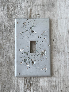 Cement Light Switch Cover - Single