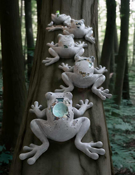 Cement Jumbo Frog