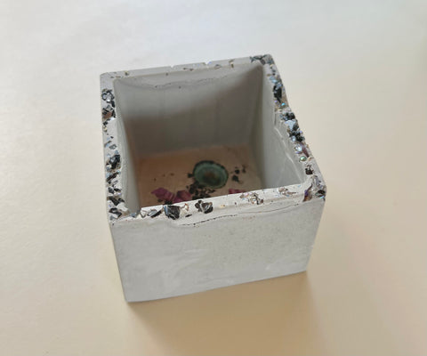 Concrete Candle/Flower Pot