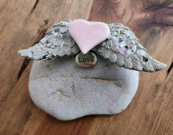 Concrete Angel Wings Rock