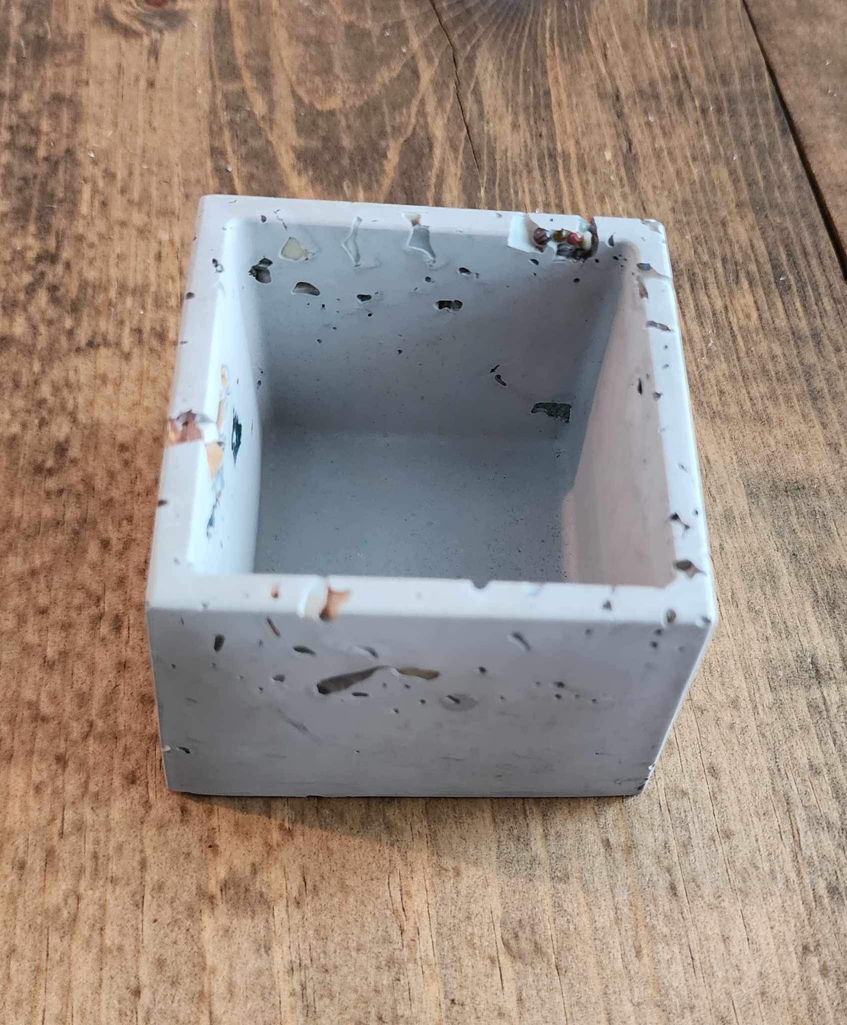 Concrete Candle/Flower Pot