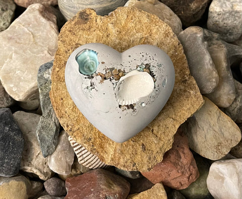 Concrete Heart Stone