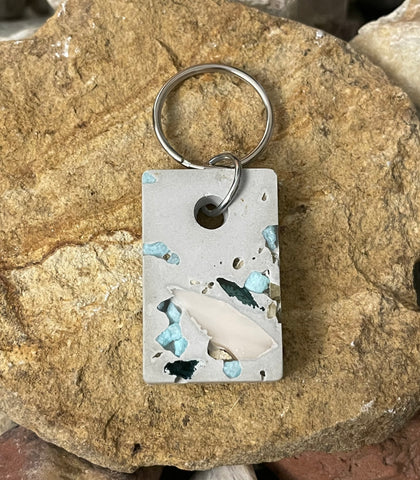 Concrete FOB Keychain