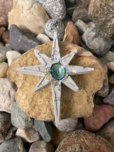 Concrete Magnet Star of Bethlehem