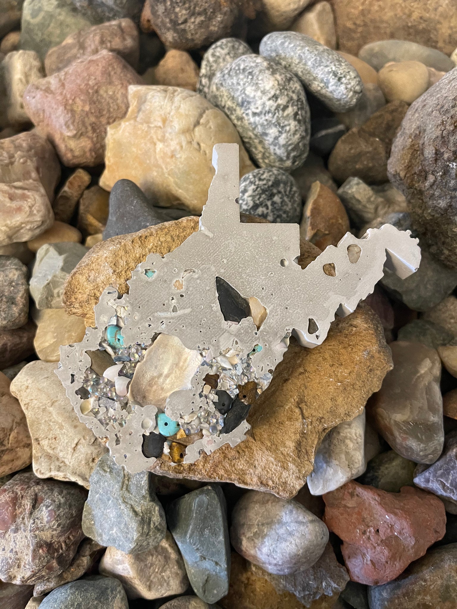 West Virginia Concrete Magnet