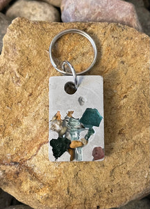 Concrete FOB Keychain