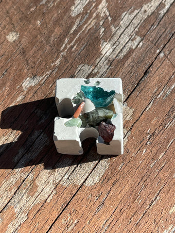 Concrete Mini Puzzle piece