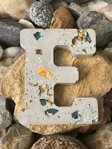 Concrete Letter E