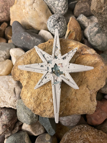 Concrete Magnet Star of Bethlehem