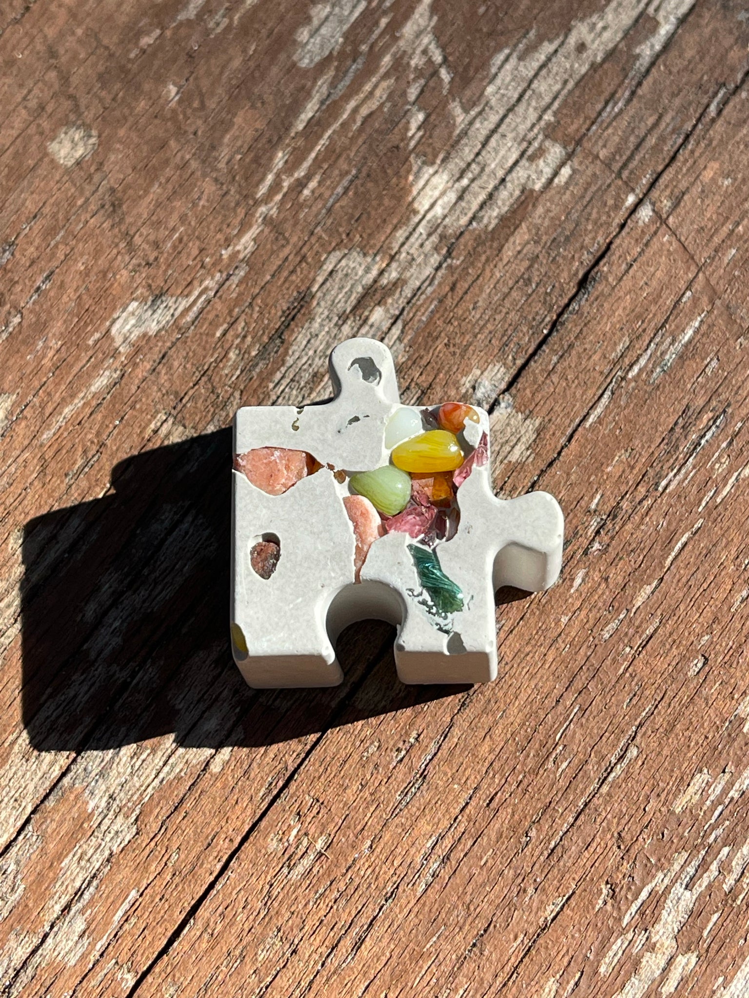 Concrete Mini Puzzle piece