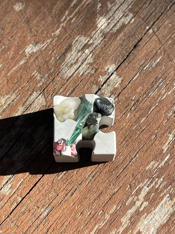 Concrete Mini Puzzle piece