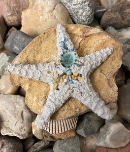 Concrete Lifelike Starfish