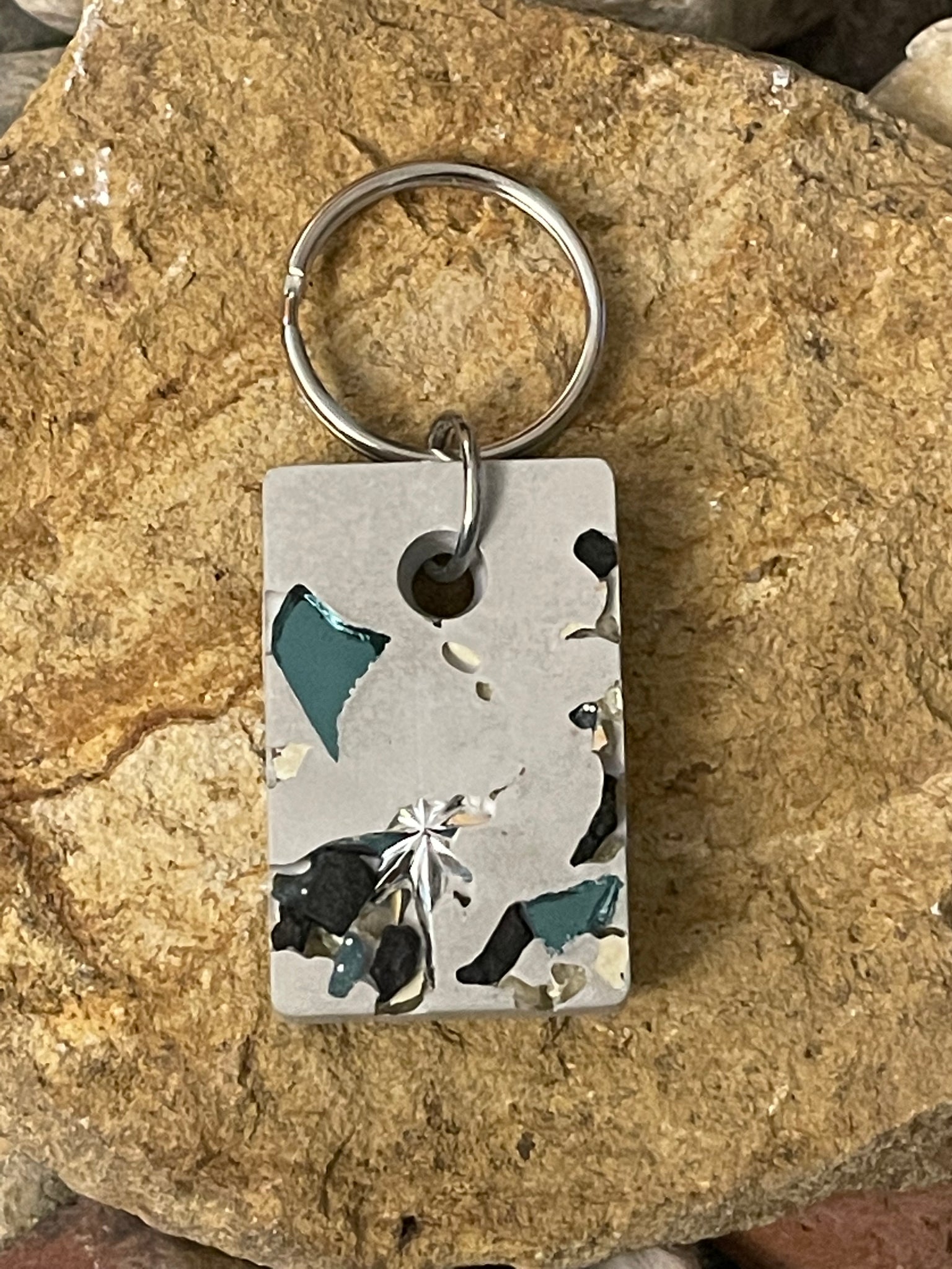 Concrete FOB Keychain